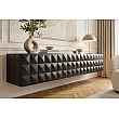 TV-skrinka 47768 Vulcano 160cm Drevo Mango