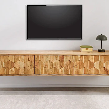 TV-skrinka 47770 Mystic 160cm Drevo Acacia
