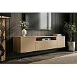 TV-skrinka 47809 Loft 160cm Sivá/Prírodná Dub Dyha