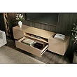 TV-skrinka 47809 Loft 160cm Sivá/Prírodná Dub Dyha