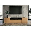 TV-skrinka 47811 Loft 160cm Prírodná Dub Dyha/Čierna