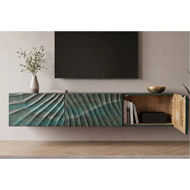 TV-skrinka 48408 Scorpion 160cm Drevo Mango