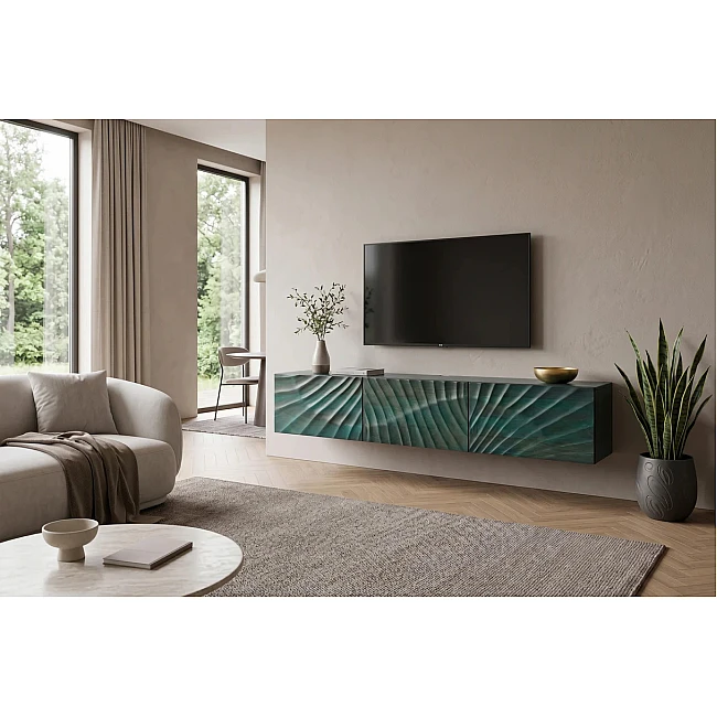 TV-skrinka 48408 Scorpion 160cm Drevo Mango