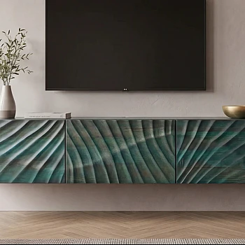 TV-skrinka 48408 Scorpion 160cm Drevo Mango