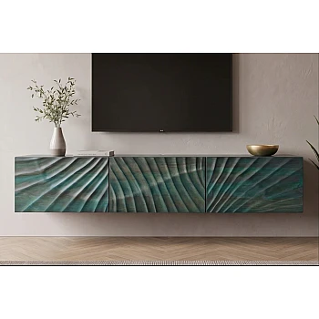 TV-skrinka 48408 Scorpion 160cm Drevo Mango