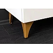 TV-skrinka 48411 Bailey 180cm Drevo Mango Bielené