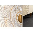 TV-skrinka 48411 Bailey 180cm Drevo Mango Bielené