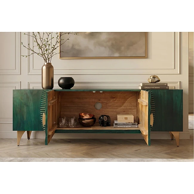 TV-skrinka 48525 Bailey 180cm Drevo Mango