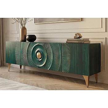 TV-skrinka 48525 Bailey 180cm Drevo Mango