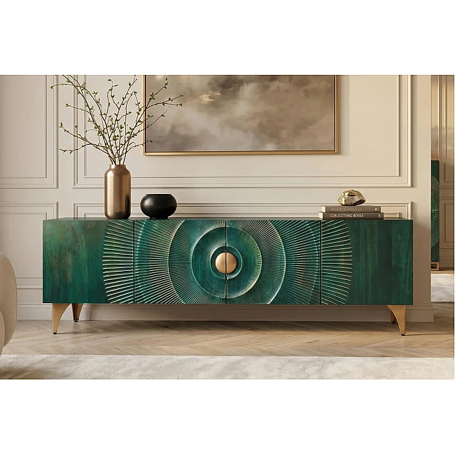 TV-skrinka 48525 Bailey 180cm Drevo Mango