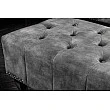Taburetka 43521 Chesterfield Zamat šedá