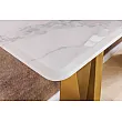 Toaletný stolík/Konzola Luxury 45936 Biely Mramor