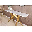 Toaletný stolík/Konzola Art Living 45203 Biely Mramor