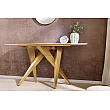 Toaletný stolík/Konzola Art Living 45203 Biely Mramor