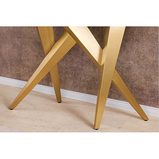 Toaletný stolík/Konzola Art Living 45203 Biely Mramor