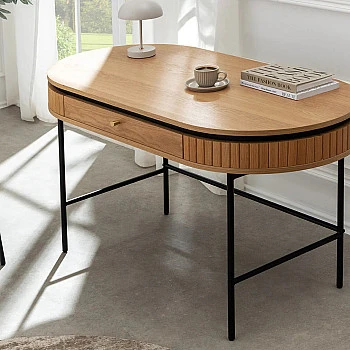 Toaletný stolík/PC-stolík 47455 Atelier 120cm Natural Dub Dyha