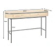 Toaletný stolík/Konzola 47456 Atelier 160cm Natural Dub Dyha
