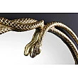 Zrkadlo 45432 Snake Ø80cm Zlaté