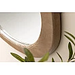 Zrkadlo 46489 Organic 70x105cm Drevo Pínia Béžová