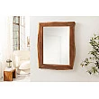 Zrkadlo 46490 Mammut 75x100cm Drevo Acacia