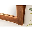 Zrkadlo 46490 Mammut 75x100cm Drevo Acacia