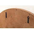 Zrkadlo 46492 Living Edge Ø100cm Drevo Acacia