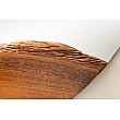 Zrkadlo 46492 Living Edge Ø100cm Drevo Acacia