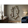 Zrkadlo 48186 Venetia 95x150cm Strieborné