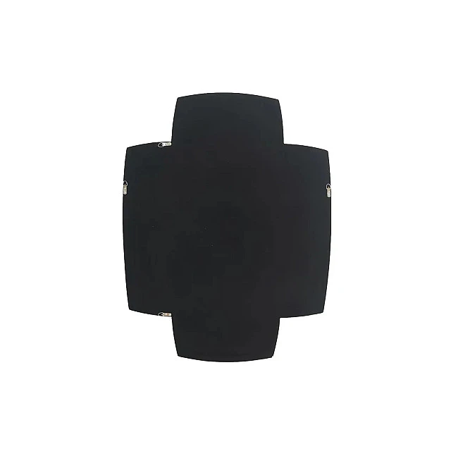 Zrkadlo Quadra 48191 90x70cm Strieborné