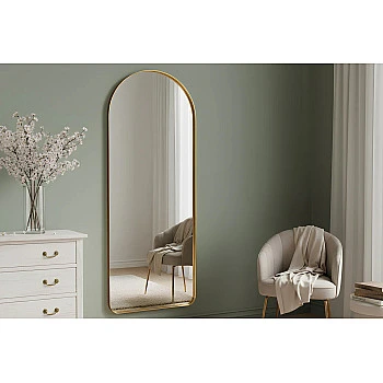 Zrkadlo 48236 Arca 60x160cm Gold aluminium