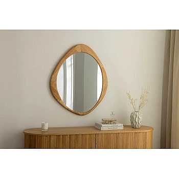 Zrkadlo 48244 Organic 90x75cm Dub dyha