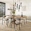 Jedálenský stôl 22-98 Wave 215x105cm Masív Drevo Mango