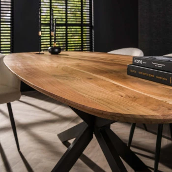 Jedálenský stôl 29-75 Arhus 180x90cm Masív Drevo Acacia