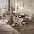 Jedálenský stôl 29-75B Arhus 180x90cm Drevo Hnedá Acacia