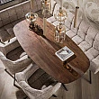 Jedálenský stôl 29-75B Arhus 180x90cm Drevo Hnedá Acacia