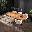 Jedálenský stôl 29-77 Arhus 215x105cm Masív Drevo Acacia