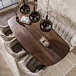 Jedálenský stôl 29-77B Arhus 215x105cm Drevo Hnedá Acacia