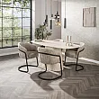 Jedálenský stôl 45-70 Centro 180x90cm Ceramic Travertine