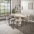 Jedálenský stôl 45-70 Centro 180x90cm Ceramic Travertine