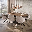 Jedálenský stôl 55-94 Central 215x105cm Masív Drevo Acacia