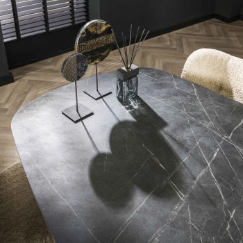 Jedálenský stôl 56-47 Danish Ovál 180x90cm 