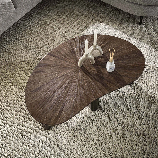 Konferenčný stôl 26-67 Maya 110cm Drevo Teak