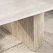 Konferenčný stôl 45-78 Romano 135x70cm 3D Ceramic Travertine