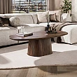 Konferenčný stôl 55-91 Central 135x70cm Drevo Acacia