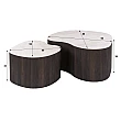 Konferenčný stôl 57-01D Ceramo 2-set 3D ceramik Taj Mahal