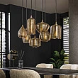 Luster 70-64 Stripe 4+3L Jantar Glass