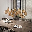 Luster 70-70 Rib 15L Jantar Glass