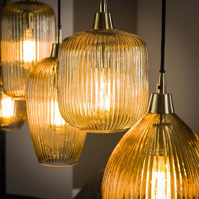 Luster 70-84 Stripe 5L Jantar Glass