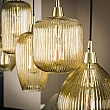 Luster 70-84 Stripe 5L Jantar Glass