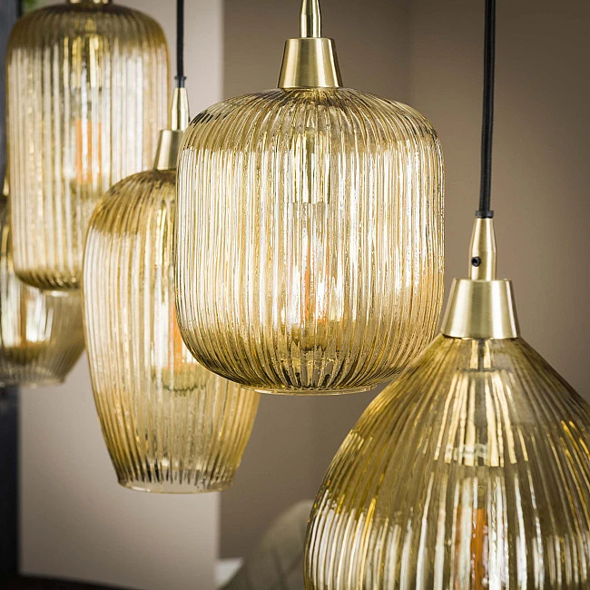 Luster 70-84 Stripe 5L Jantar Glass